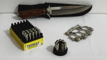 Tekirdağ'da operasyon! Silah ve muşta ele geçirildi