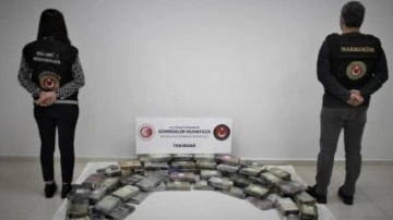 Tekirdağ Limanı'nda 114 kilo kokain ele ge&ccedil;irildi