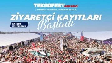 TEKNOFEST Ankara i&ccedil;in Ziyaret&ccedil;i Kayıtları Başladı