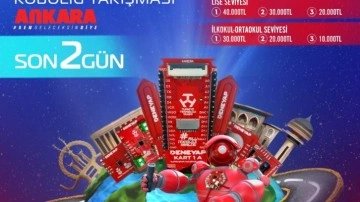 TEKNOFEST Deneyap Kart Robolig Yarışmasına Başvuru İ&ccedil;in Son 2 G&uuml;n!