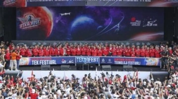 TEKNOFEST'e yoğun ilgi! Festivale 2 g&uuml;nde 205 bin kişi katıldı