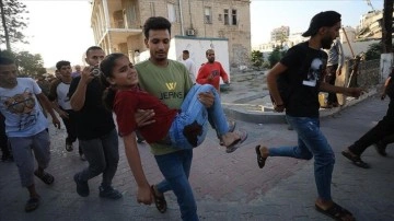 Tel Aviv’den Gazze’ye kanlı saldırı 16 şehit!