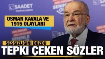 Temel Karamollaoğlu'ndan tepki &ccedil;eken Osman Kavala ve 1915 Olayları a&ccedil;ıklamaları