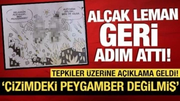 Tepkiler sonrası Leman'dan açıklama: 'Çizimdeki Peygamber değil'