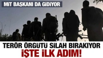 Terör örgütü PKK silahları bırakıyor! İlk adım için MİT devrede