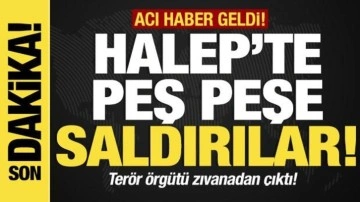 Terör örgütü SDG Halepli sivilleri vurdu! Roketli saldırıda 2 ölü 3 yaralı!