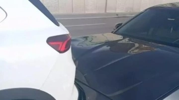Togg ile BMW kaza yaptı! Sonuç sosyal medyayı salladı