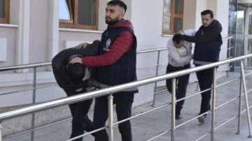 Torna at&ouml;lyesinden  150 bin liralık hırsızlığa 2 g&ouml;zaltı