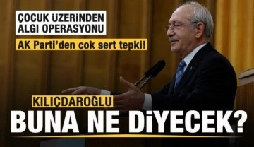 Trabzon'daki &ccedil;ocuk &uuml;zerinden kirli kurgu! Kılı&ccedil;daroğlu buna ne diyecek?