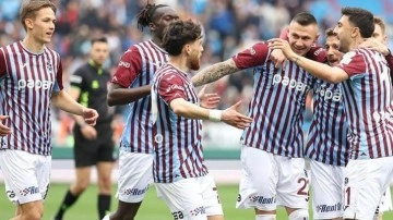 Trabzonspor-Alanyaspor! İlk 11'ler belli oldu