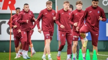 Trabzonspor, Galatasaray maçına hazır! İki isim kafilede yok