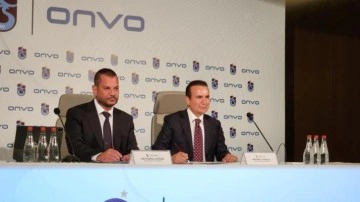 Trabzonspor'un forma sırt sponsoru Onvo oldu