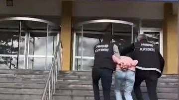 Trenle geldiği kenttte 5 kilo uyuşturucu ile yakalandı