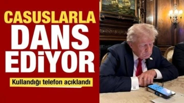 Trump casuslarla dans ediyor! Kullandığı telefon açıklandı