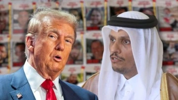 Trump'la Katar Başbakanı yemekte görüştü