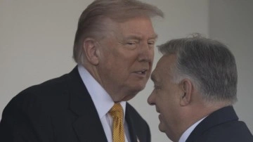 Trump, Macaristan Başbakanı Viktor Orban ile görüştü