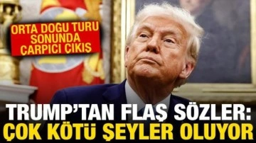 Trump'tan Gazze açıklaması: Çok kötü şeyler oluyor
