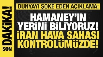 Trump'tan Hamaney'e ölüm tehdidi: Yerini biliyoruz! İran hava sahası kontrolümüzde