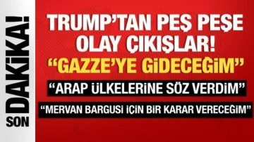 Trump'tan son dakika Gazze açıklaması: "Gazze'ye gideceğim"