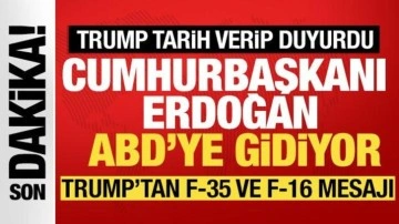 Trump tarih verip duyurdu: Cumhurbaşkanı Erdoğan ABD'ye gidiyor