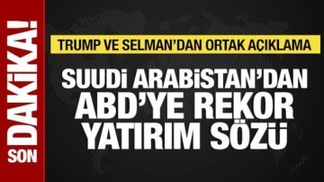 Trump ve Selman, basın toplantısı düzenliyor