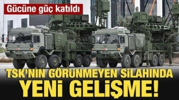 TSK'nın görünmeyen silahında yeni gelişme! Gücüne güç katıldı