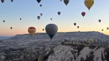 Turizm merkezinde sıcak hava balonları artık yerli yakıt tankı ile uçacak