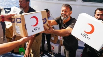 Türk Kızılay'ından Küresel Sumud Filosu'na destek