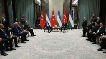T&uuml;rk liderler bir arada! Erdoğan'dan &ouml;nemli g&ouml;r&uuml;şme