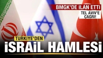 Türkiye'den İsrail hamlesi! BMGK'de ilan edildi! Tel Aviv'e çağrı