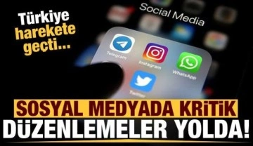 T&uuml;rkiye harekete ge&ccedil;ti! Sosyal medyada kritik d&uuml;zenlemeler yolda