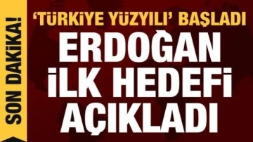 T&uuml;rkiye Y&uuml;zyılı başladı! Erdoğan'dan yeni Anayasa mesajı