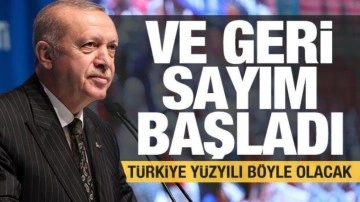 T&uuml;rkiye Y&uuml;zyılı b&ouml;yle olacak! G&ouml;zler Erdoğan'ın a&ccedil;ıklamasında