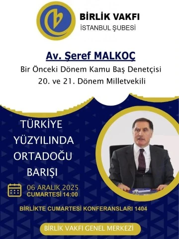 Türkiye Yüzyılında Ortadoğu Barışı