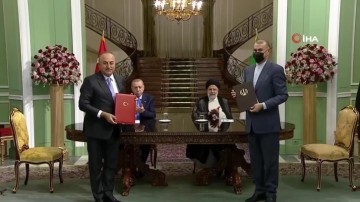 T&uuml;rkiyeİran arasında anlaşma imzalandı