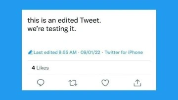 Tweet d&uuml;zenleme &ouml;zelliği ile ilgili detaylar netleşiyor! En fazla 5 defa d&uuml;zenlenebilecek