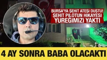 Uçak kazasında şehit düşen pilot Uslu, 4 ay sonra baba olacaktı