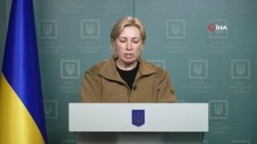Ukrayna Başbakan Yardımcısı Vereşuk: "İnsani koridor oluşturulmasına m&uuml;saade etmiyorlar"