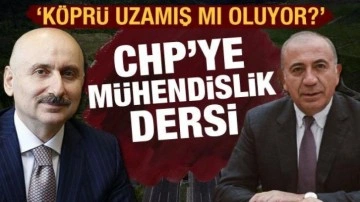 Ulaştırma Bakanı Karaismailoğlu'ndan CHP'li G&uuml;rsel Tekin'e m&uuml;hendislik dersi