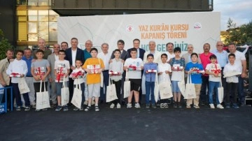 &Uuml;mraniye'de 2 bin &ccedil;ocuk Kur'an &ouml;ğrendi