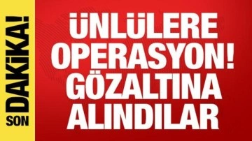 &Uuml;nl&uuml;lere ikinci dalga uyuşturucu operasyonu! G&ouml;zaltına alındılar