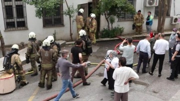 Üsküdar Devlet Hastanesi'nde yangın