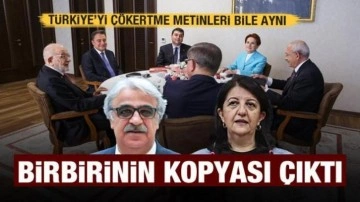&Uuml;st akıl ve piyonlar... HDP ile altılı masanın talepleri birbirinin kopyası &ccedil;ıktı