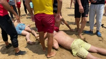 Uyarıları dinlemeyen tatilciler &ouml;l&uuml;mden d&ouml;nd&uuml;