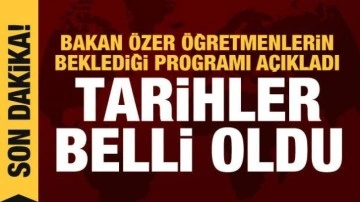 Uzman ve baş&ouml;ğretmenlik eğitim programlarına başvuru 1 Haziran'da başlıyor