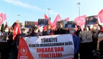 Vatan Partililer, b&uuml;y&uuml;kel&ccedil;ilerle g&ouml;r&uuml;şen İmamoğlu'nu protesto etti