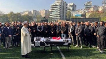 Vefat eden Beşiktaş'ın altyapı teknik sorumlusu Hikmet Çapanoğlu için tören düzenlendi