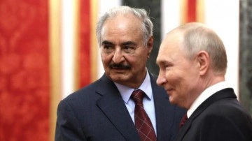 Vladimir Putin Hafter'i kabul etti