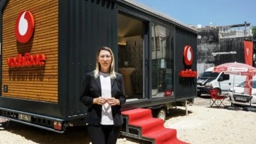 Vodafone'dan afet b&ouml;lgesine Tiny House mağazalar!