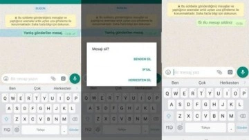 WhatsApp mesajların herkes i&ccedil;in silinme s&uuml;resini artırdı